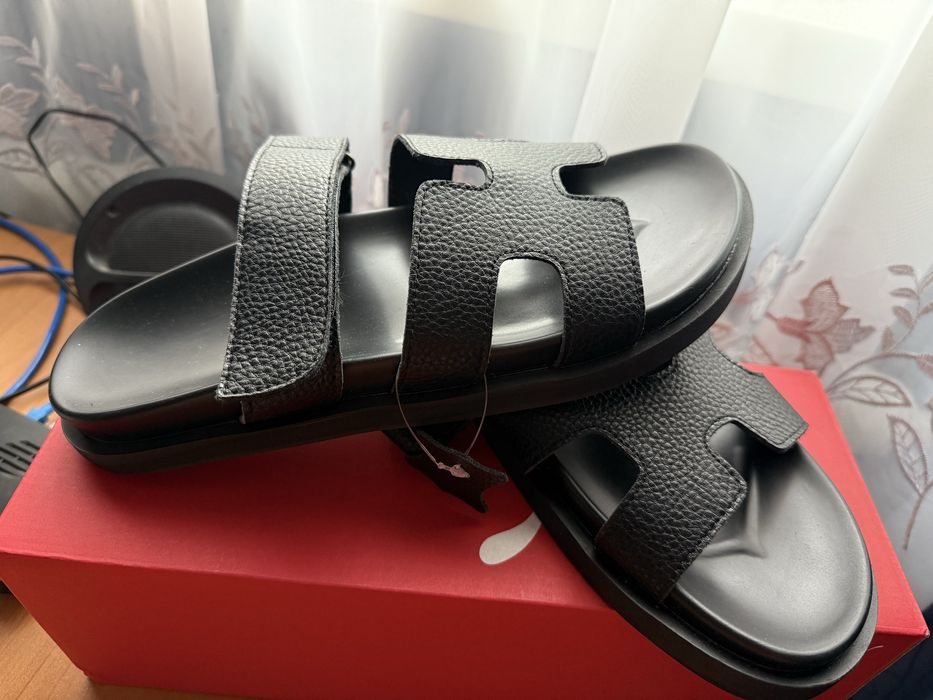 Шльопанці натуральна кожа