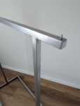 Wieszak / stojak na ubrania 120 cm - stal niklowana