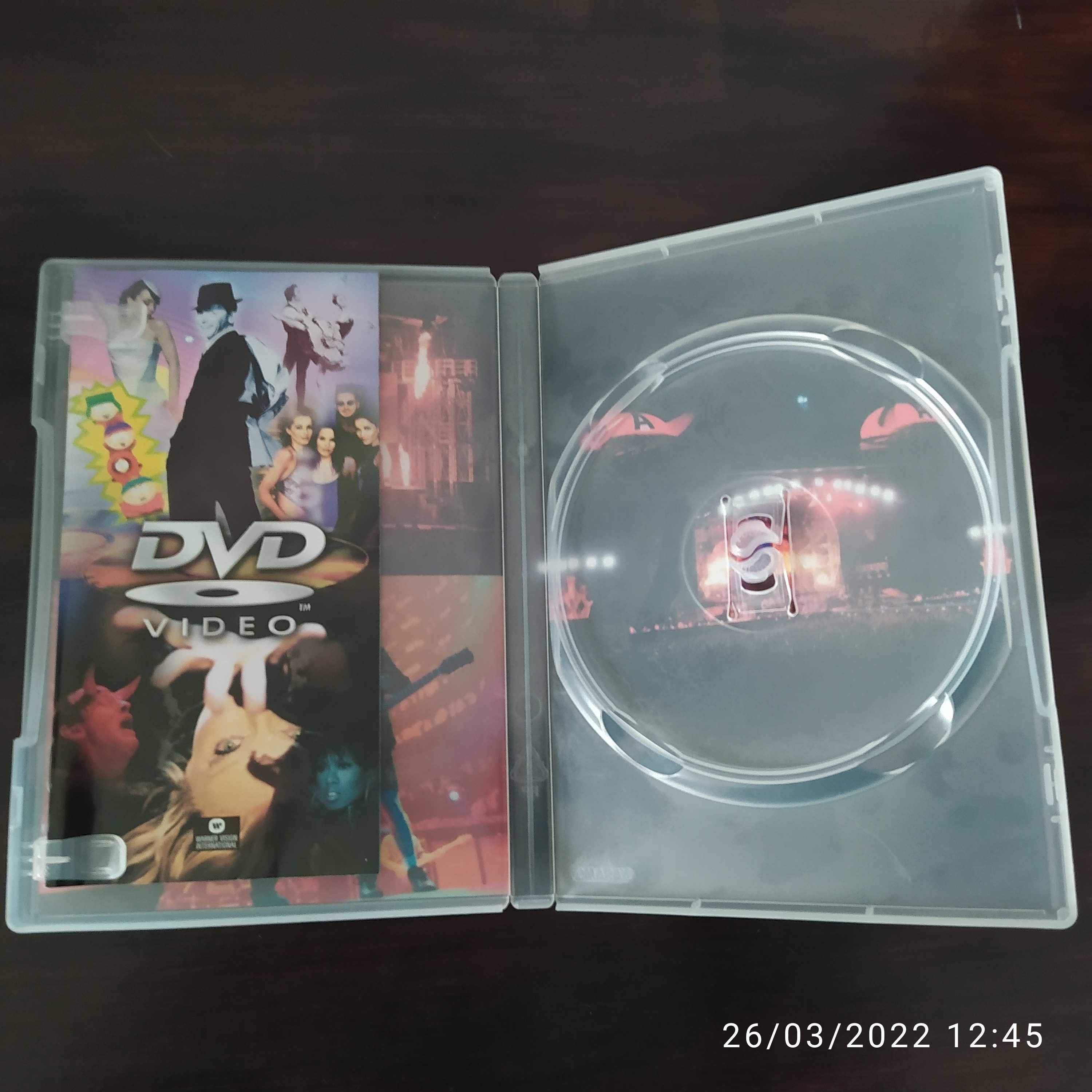 Lote 7 DVD's musicais AC/DC e Def Leppard