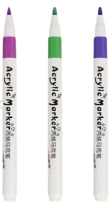 Акрилові маркери Acril-80 - 80 кольорів для безмежної творчості, Акрил