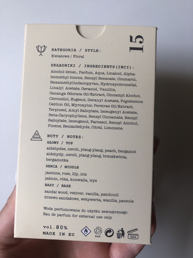 Perfumy MADE IN LAB 15 - Chanel N5