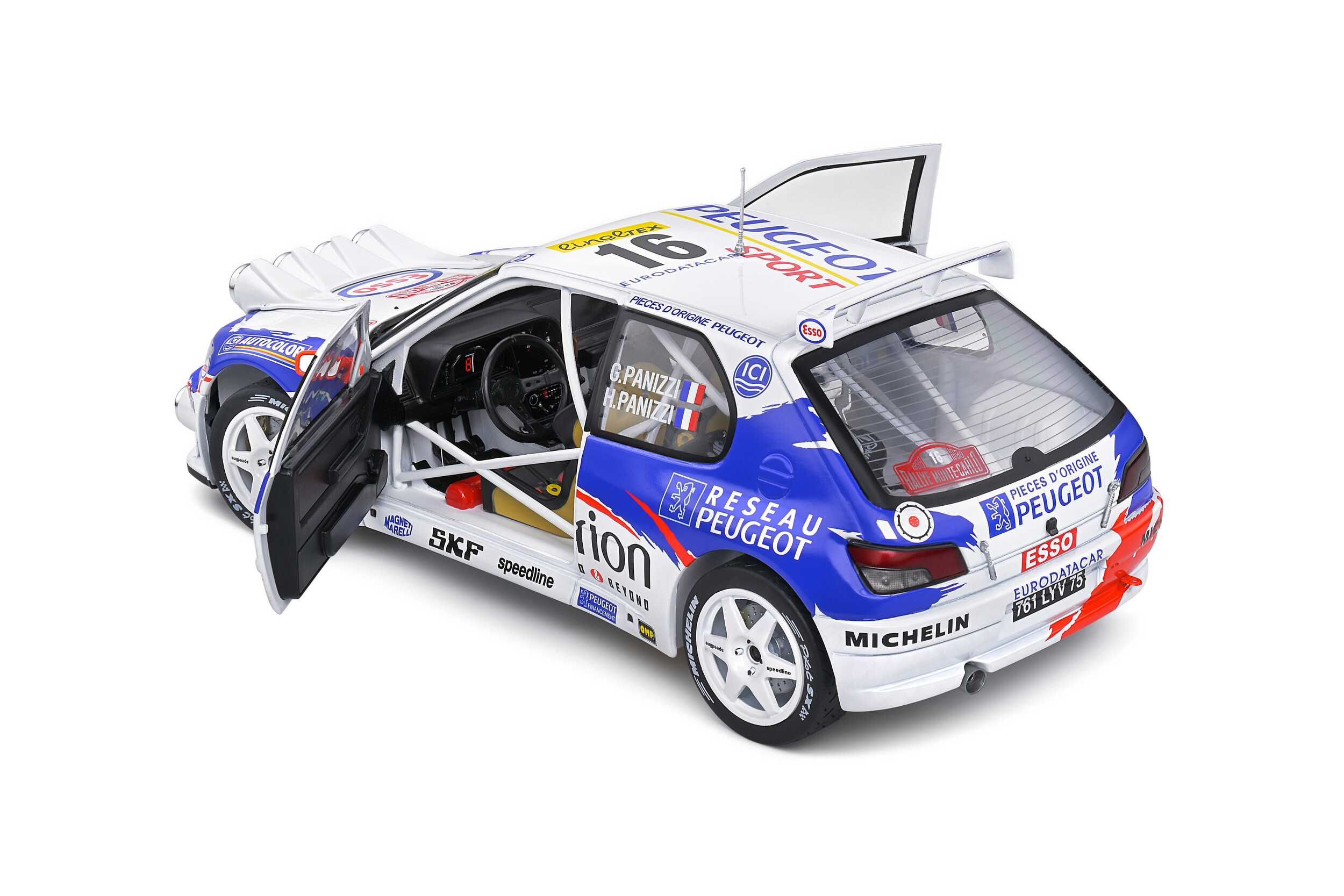 Peugeot 306 Maxi #16 Rally de Monte Carlo 1998 - 1/18 - Solido