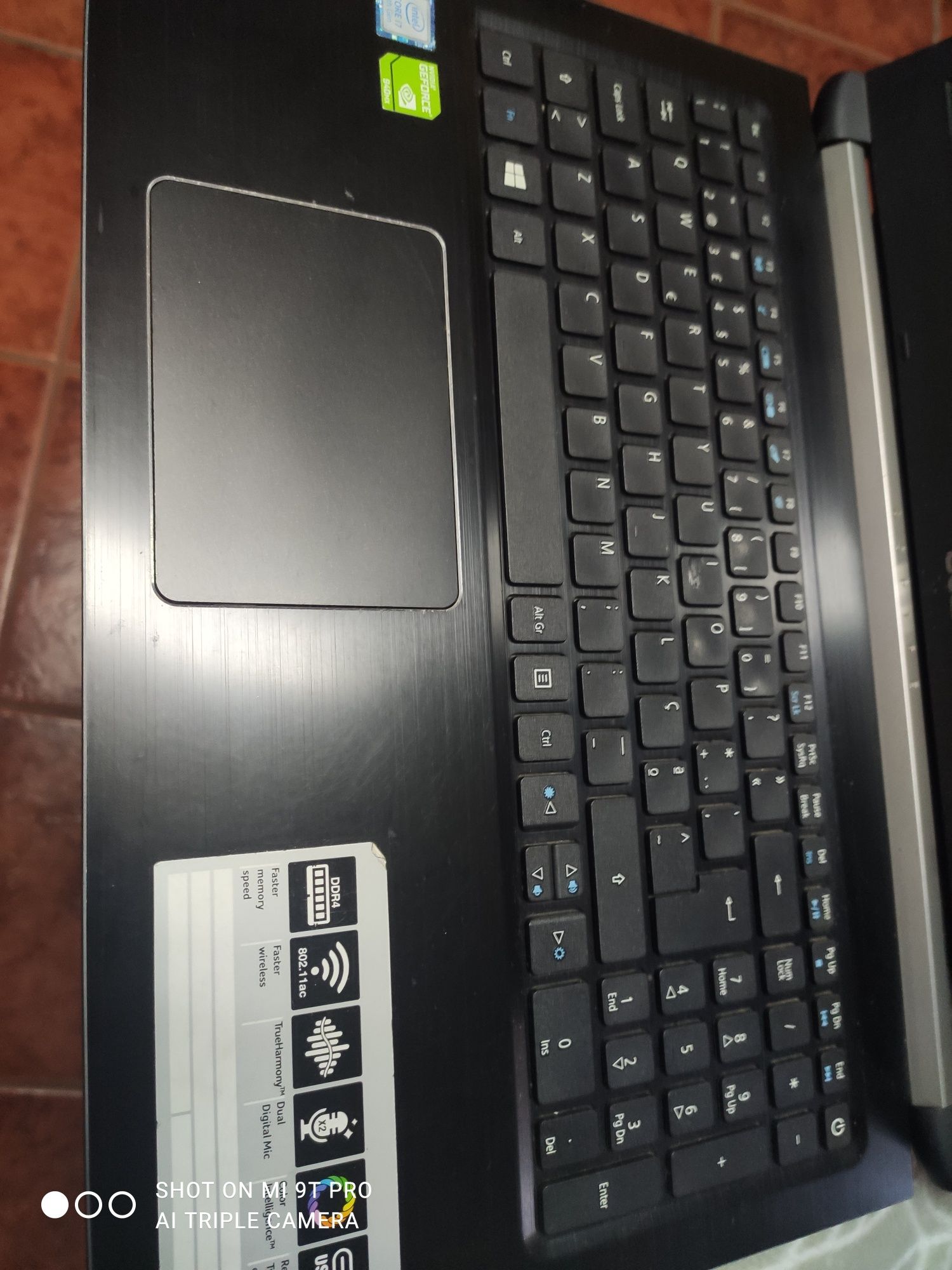 Acer aspire para pecas