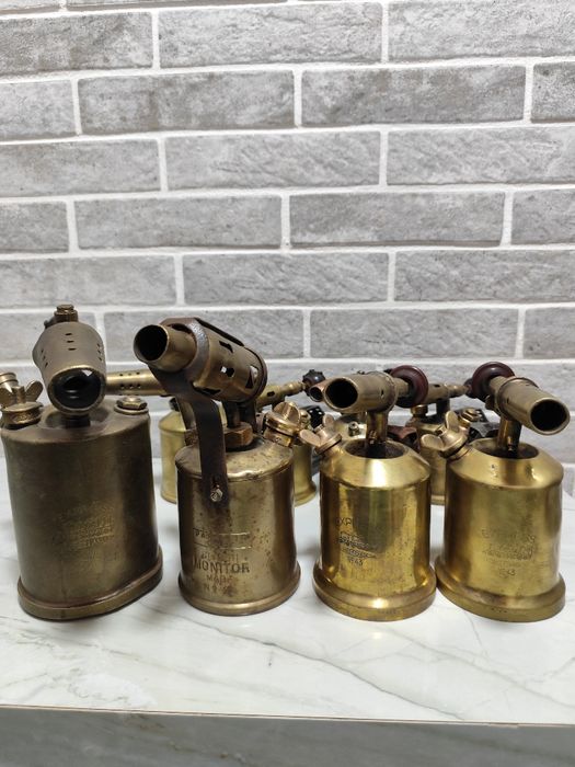 Вінтажна, колекційні  паяльні лампи.