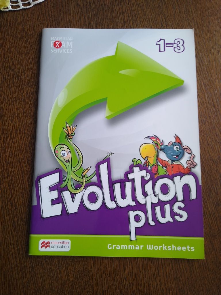 Evolution plus grammar worksheets