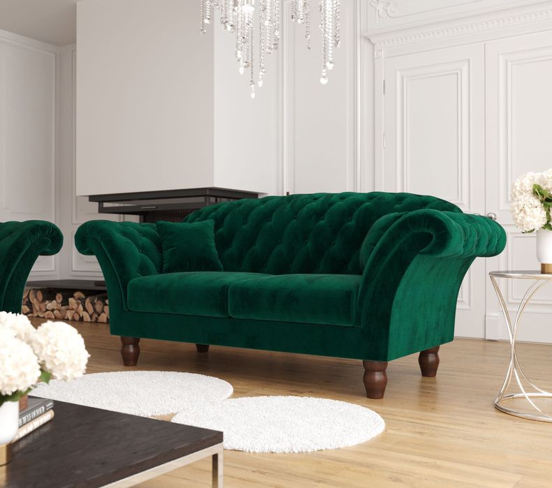 Sofa Kanapa Chesterfield Elegancka Stylowa EN Meble