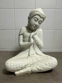 Estatueta branca Buda