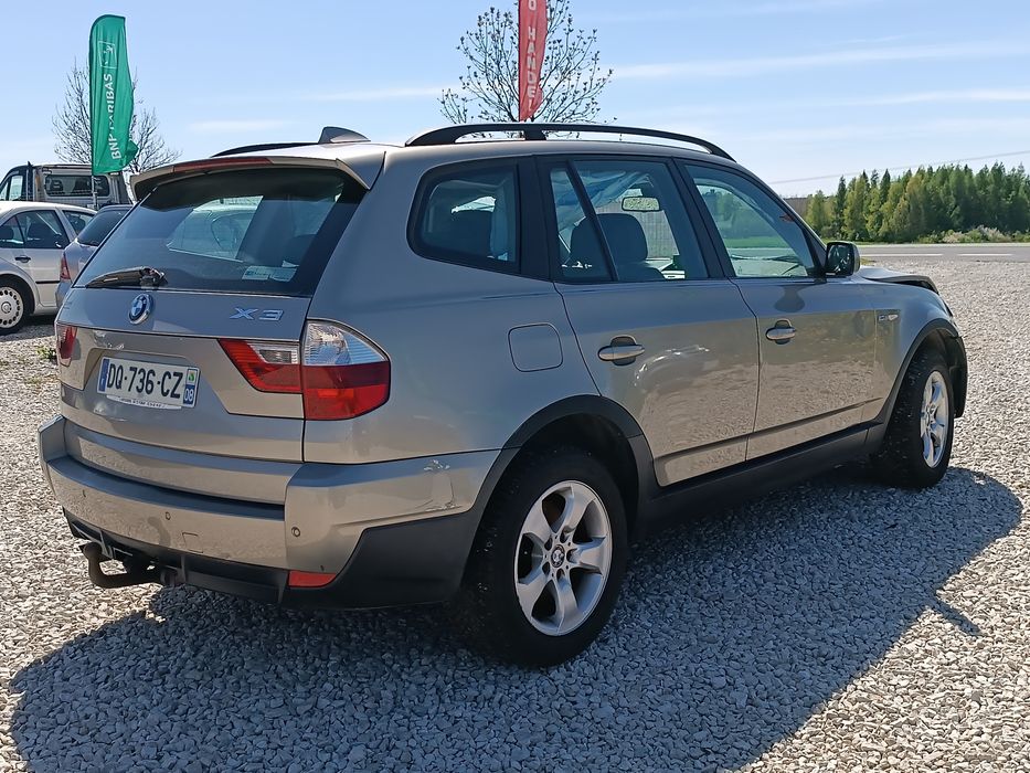 BMW X3 Lift 2007 2.0d delikatnie uszkodzony*