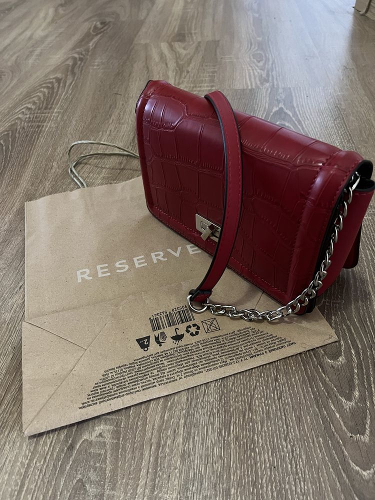Сумка червона бордова Reserved нова