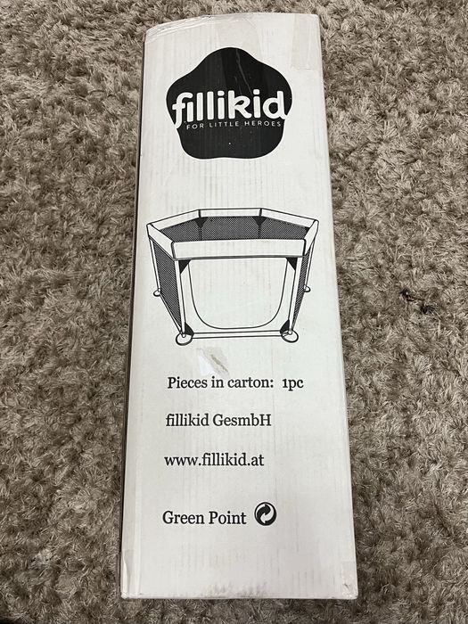 Великий шкстикутний міцний манеж для дитини, міцна сітка , метал