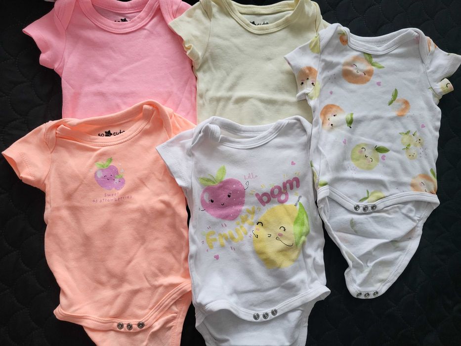 10x Body niemowlęce 68