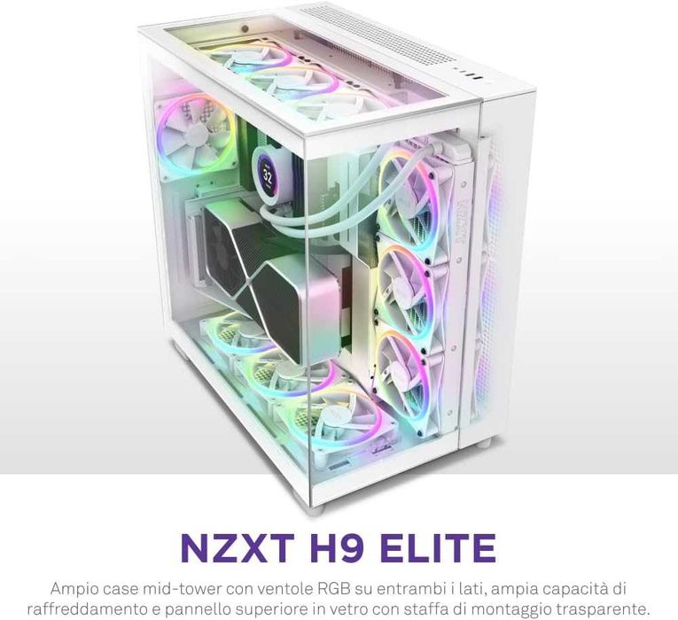 Obudowa gamingowa NZXT H9 Elite CM-H91EW-01