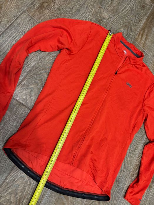 DHB Cycling L-XL яркая велоджерси с длинным рукавом вело футболка.