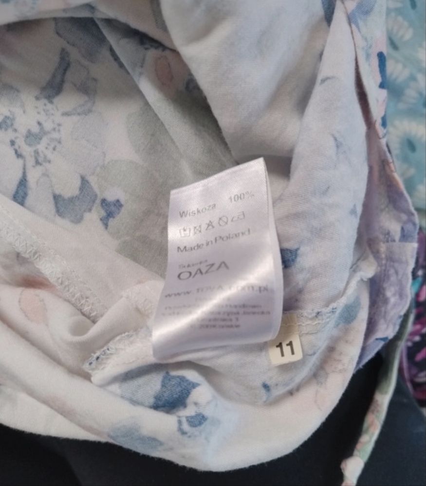 Sukienka 100%wiskoza model Oaza r.44
