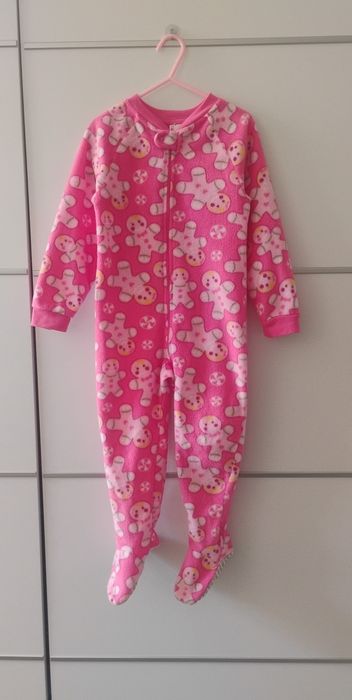 4T Wonder kids pajacyk polarowy w ciasteczka 
Zadbany.