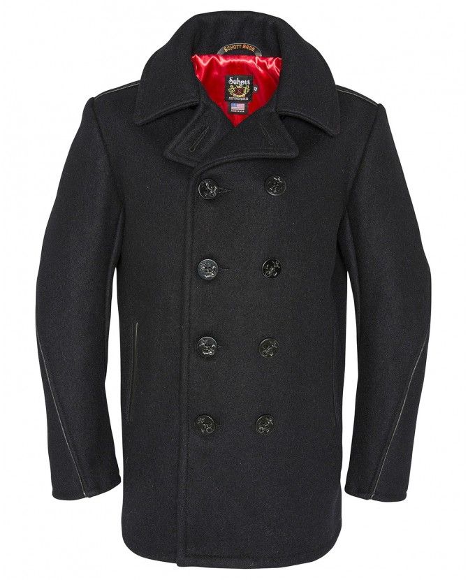 Sobretudo de lã - Peacoat Schott 740C