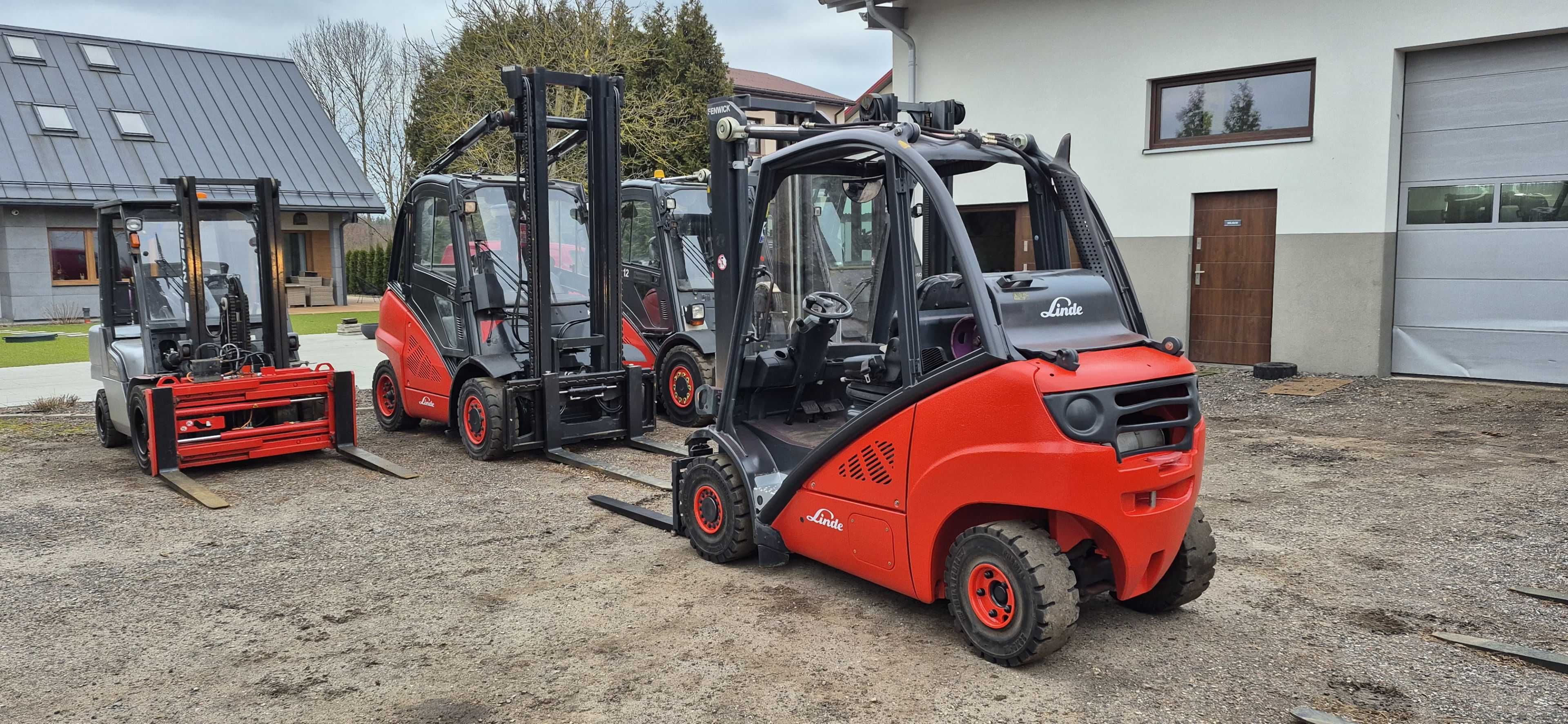 Linde H25T - Triplex 5.50m - Tylko 4300 mth - 4 sekcje - Super Stan.