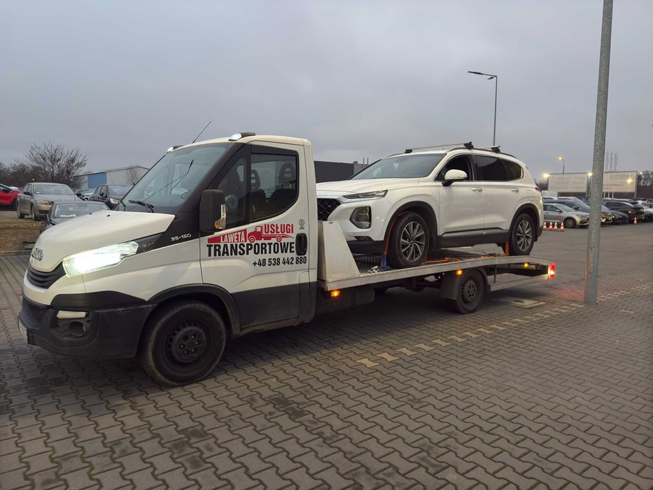 24/7 POMOC DROGOWA Poznań ŚRODA Wielkopolska WLKP POLSKA transport aut