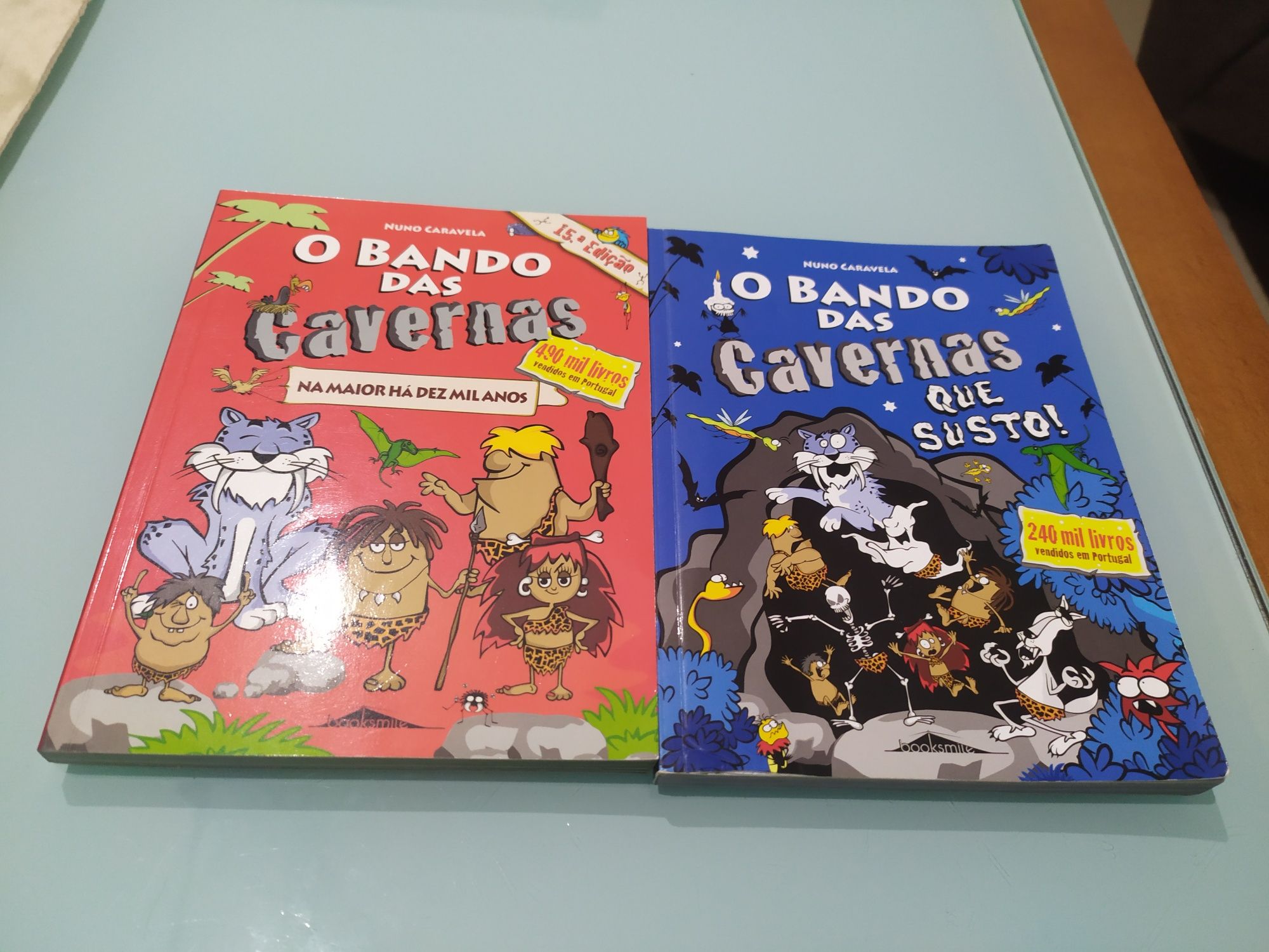 Coleção livros "Bando das cavernas"