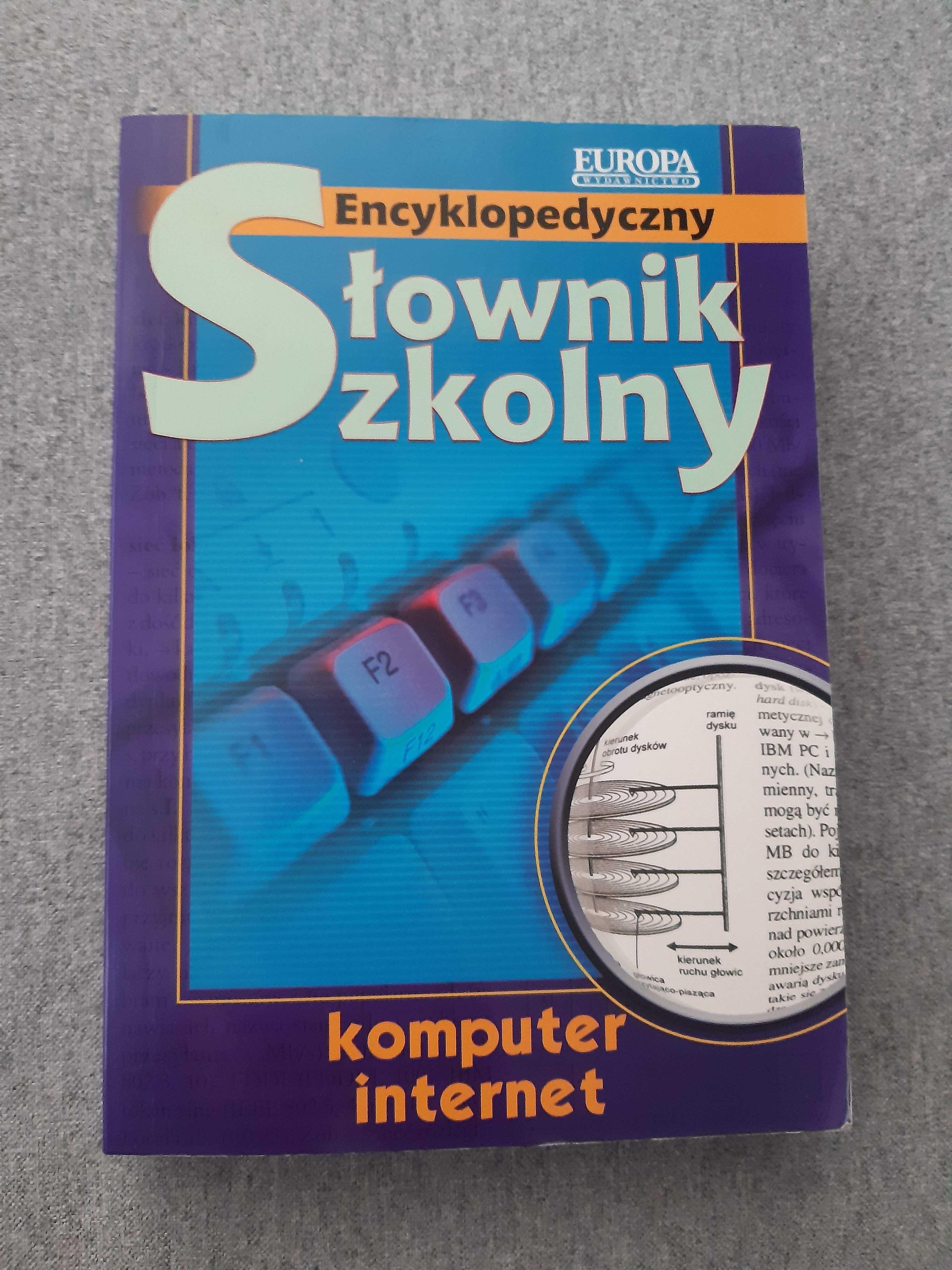 Encyklopedyczny słownik szkolny - Słownik informatyka