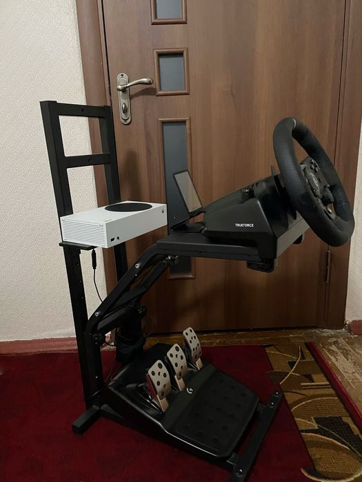 Ігровий кокпіт + Кермо Logitech G923 (Xbox/PC) + Стійка під монітор