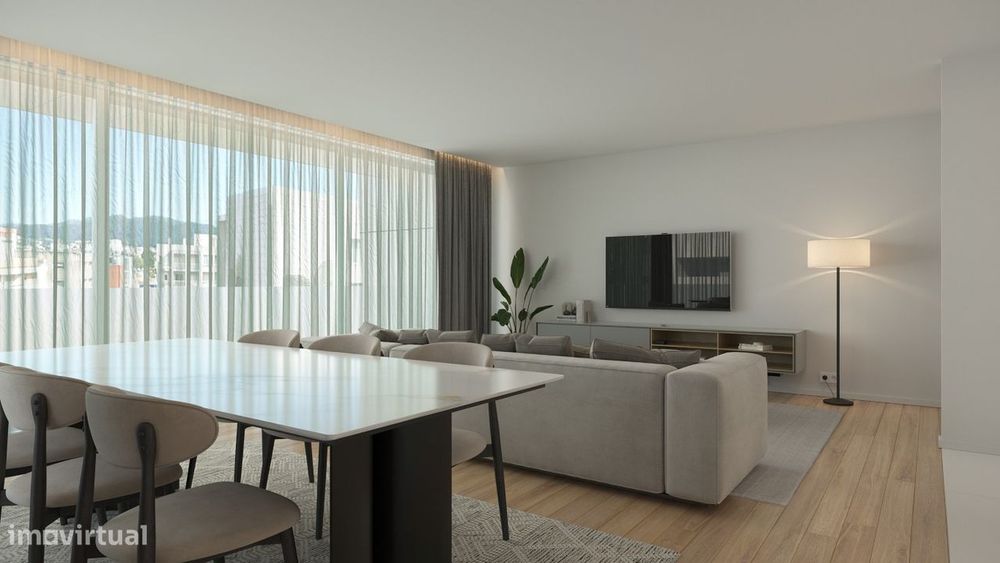 Fantástico apartamento T3 em construção em Viana do Castelo