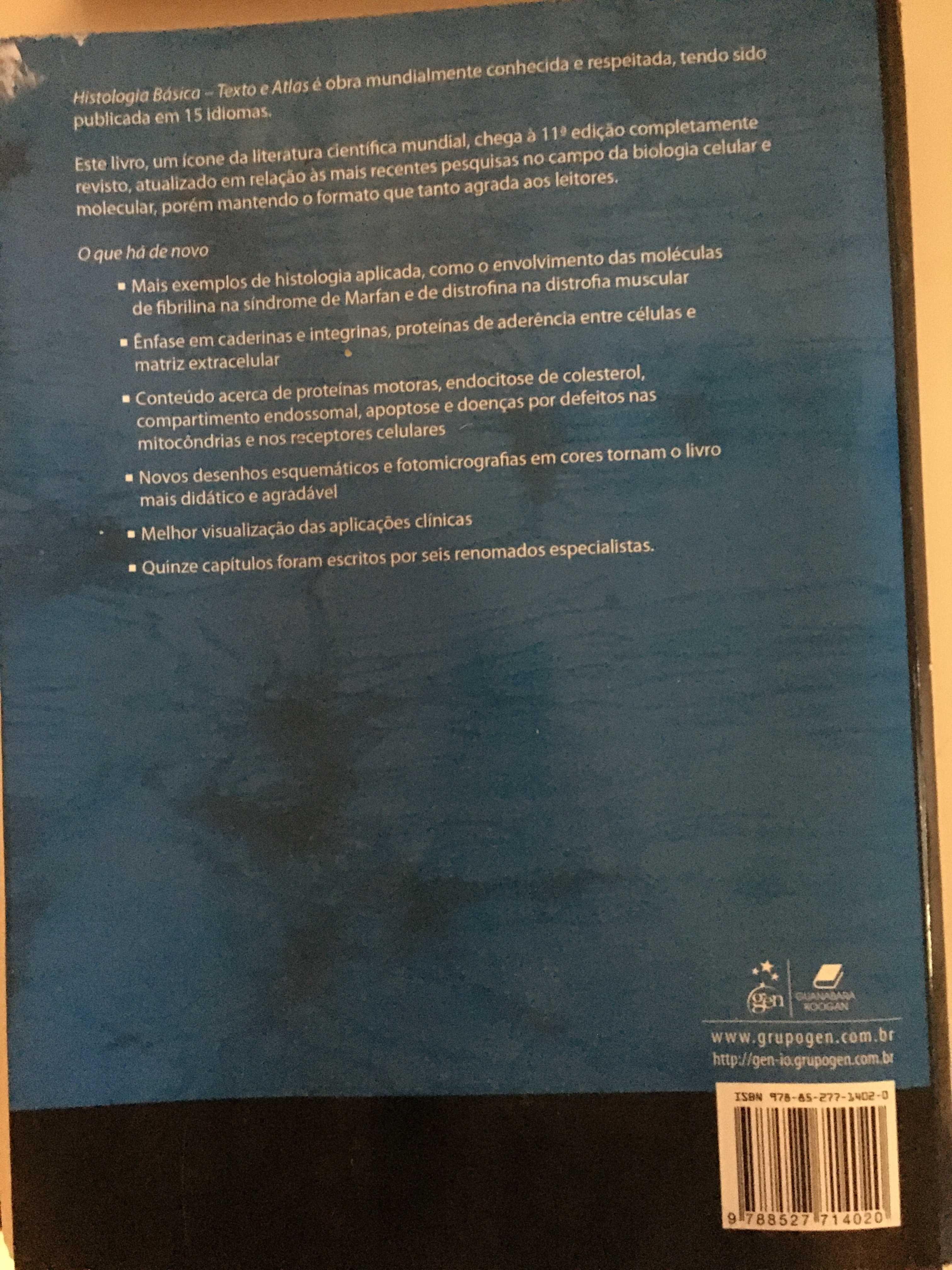 Histologia básica de Junqueira e Carneiro
