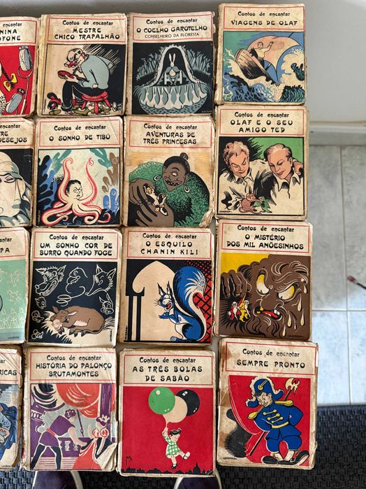 26 livros: Contos de encantar e outros livros infantis dos anos 50  60
