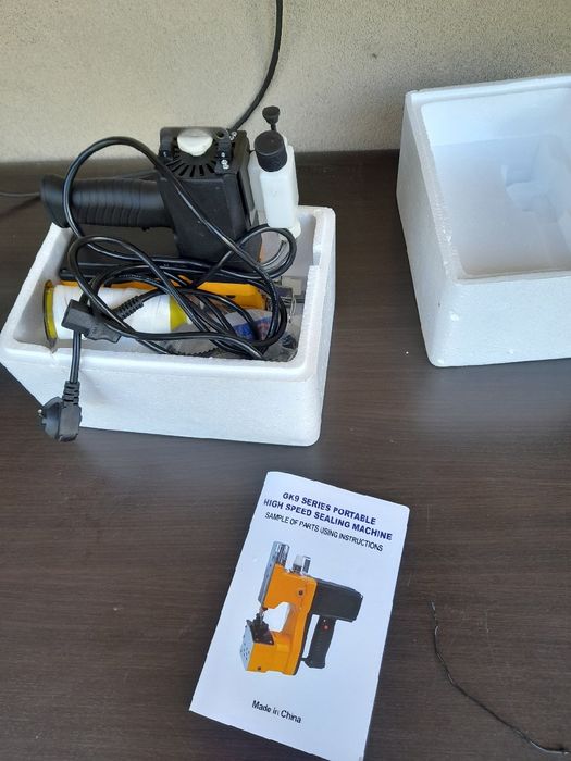 NOWA Maszyna do szycia zaszywania worków i nie tylko węgiel  zboże