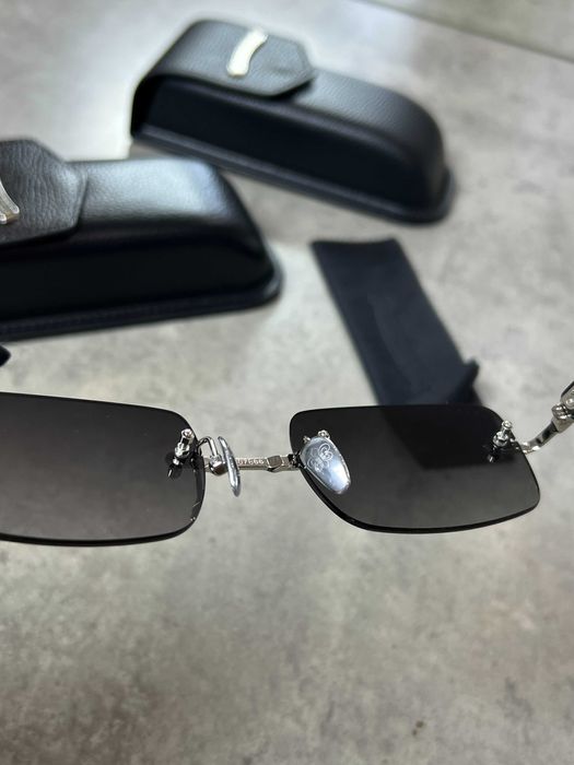 Мужские очки Chrome Hearts темные очки Хром Хартс солнцезащитные g250