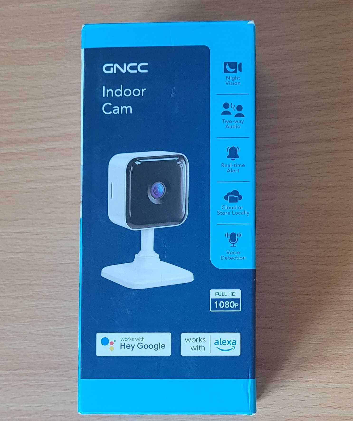 Kamera Wewnętrzna IP WiFi GNCC GC2 1080p Full HD Google Ass Alexa noc