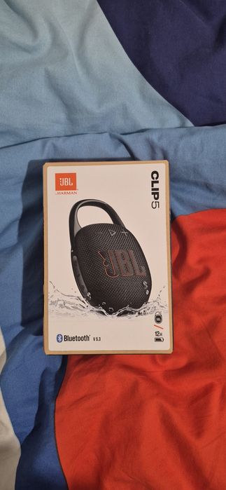 Jbl clip 5 czarny nowy