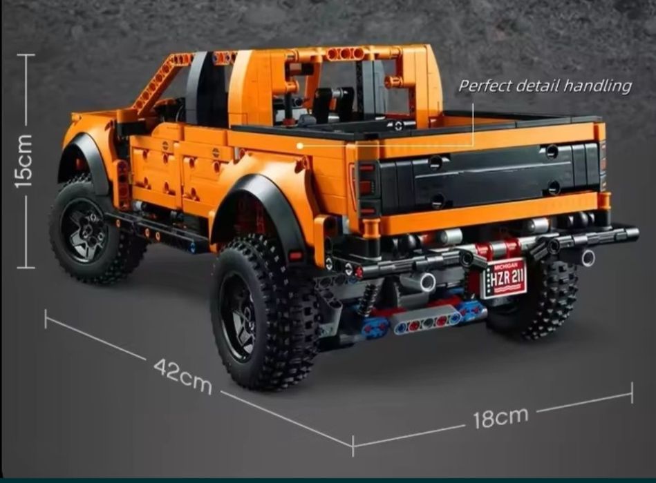 Klocki Typu Technic Ford F-150 Raptor na wzór 42126 Nie Lego