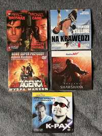 Zestaw filmów sensacyjnych na DVD