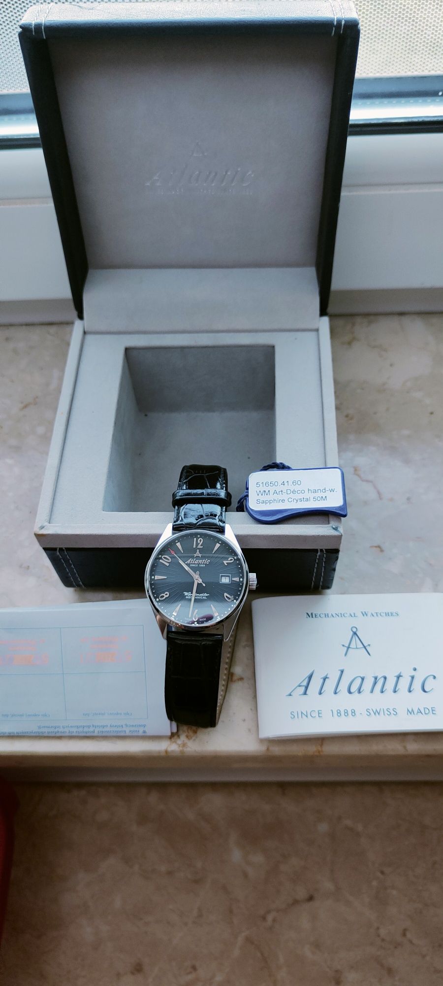 Atlantic Mechanical Classic Sapphire 51650.41.60 cena do negocjacji