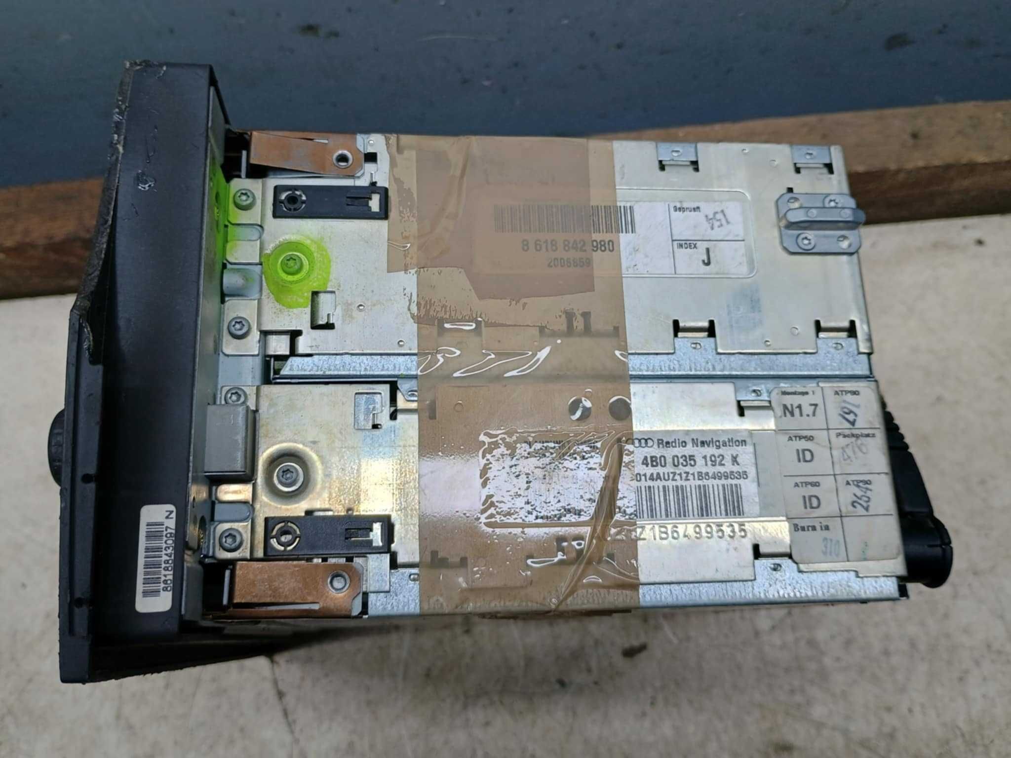 Radio Navigation plus 2 din duże Audi A6 C5