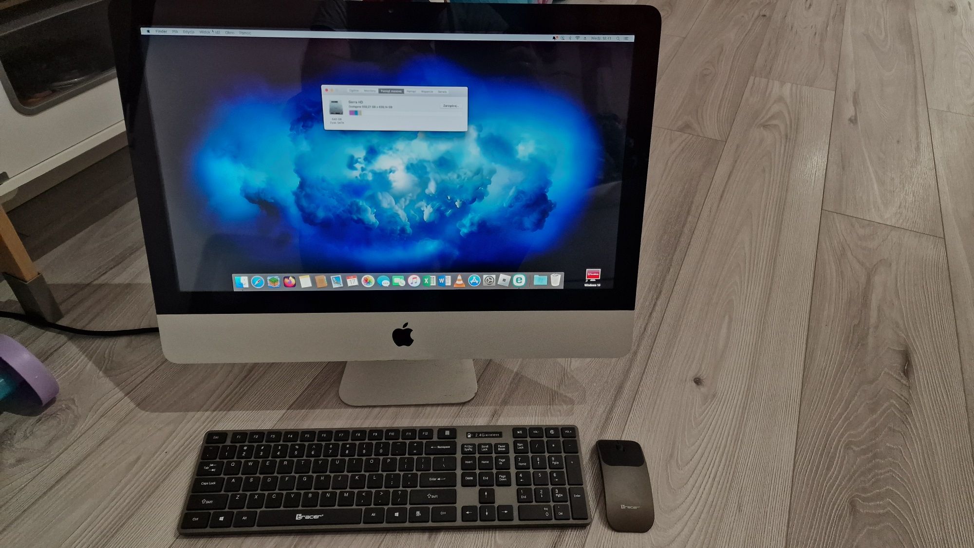 iMac 21.5 2010 klawiatura mysz