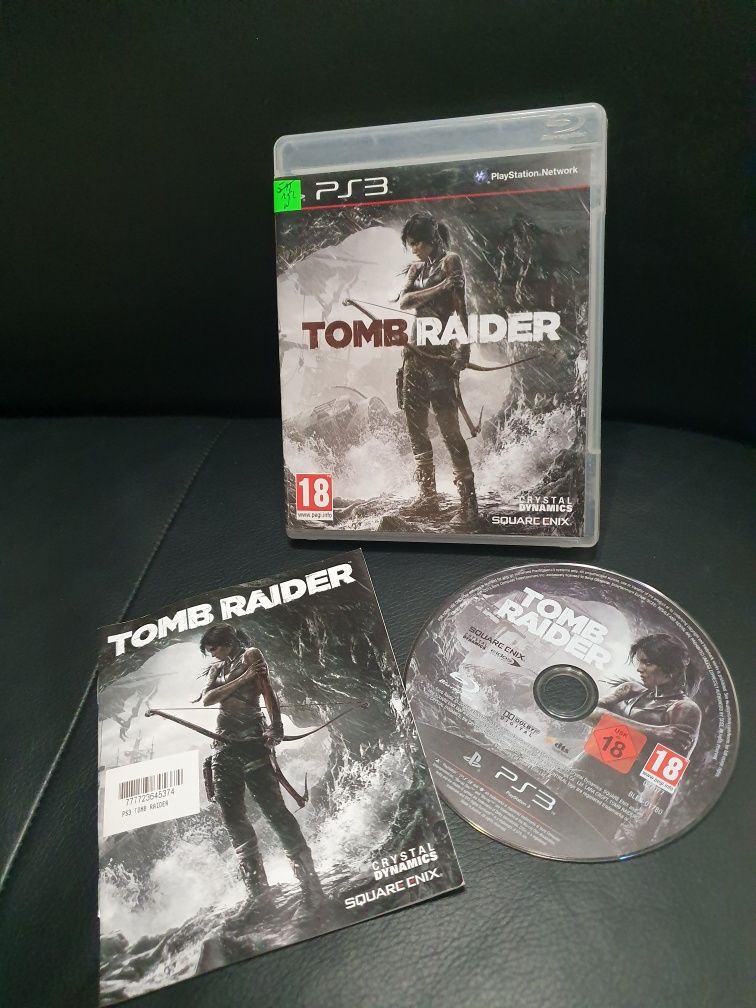 Gra gry ps3 Playstation 3 Tomb Raider Lara Croft unikat od kolekcjoner