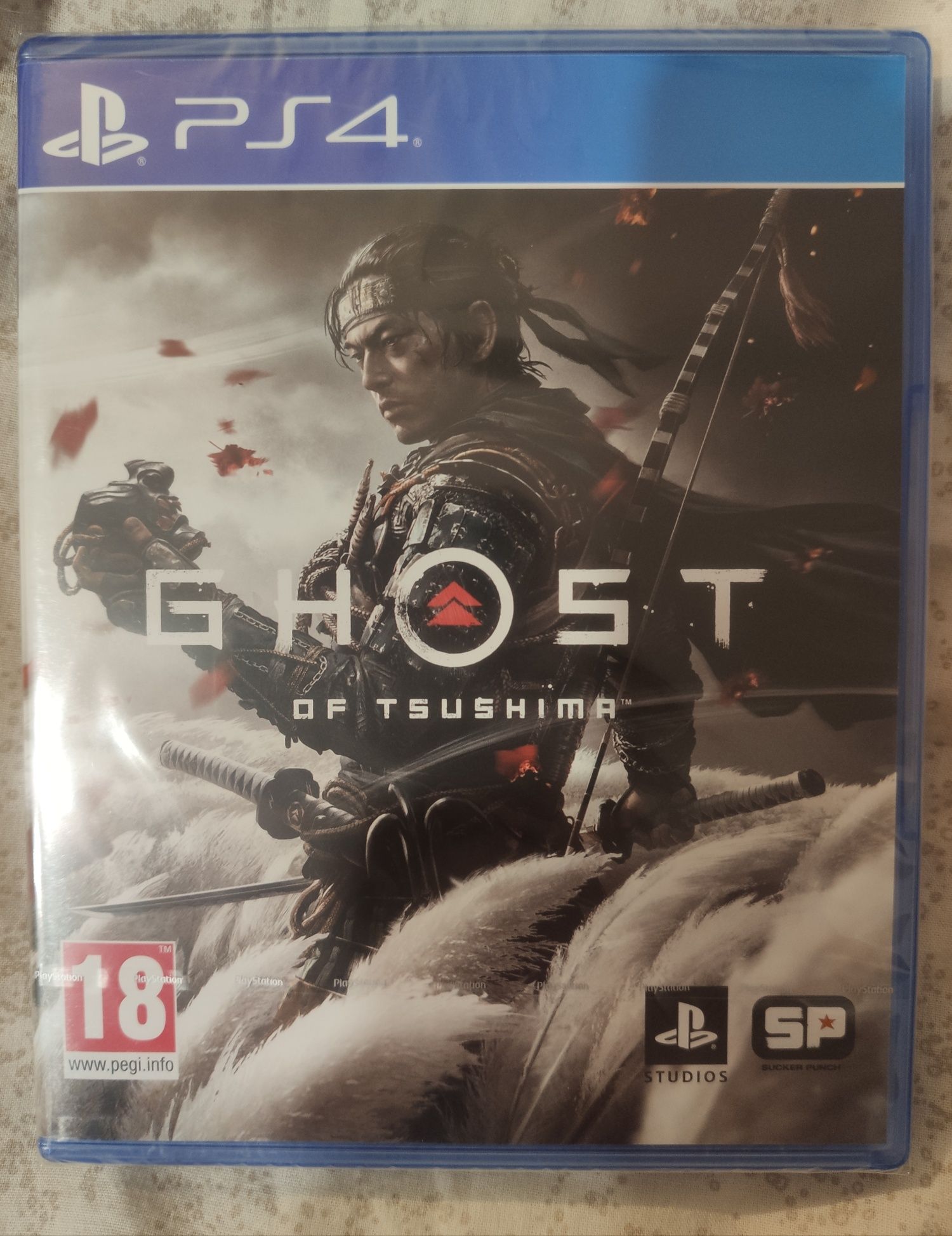 Nowa w folii gra Ghost of Tsushima, polska Ps4