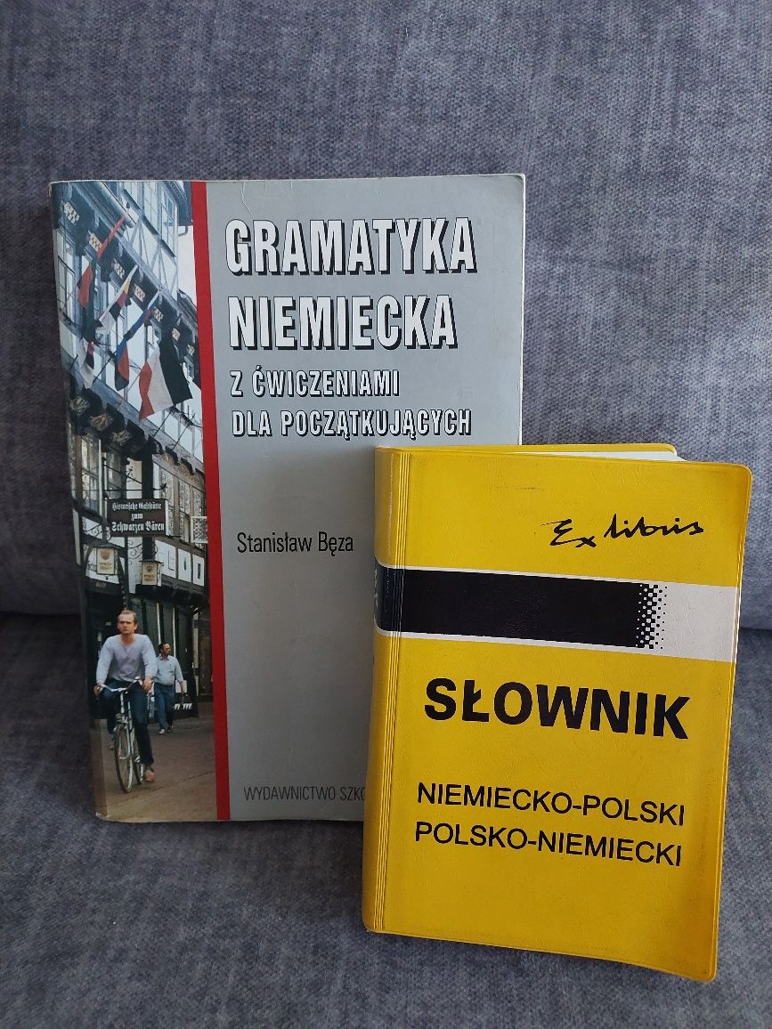 Gramatyka niemiecka z ćwiczeniami dla początkujących Bęza Słownik