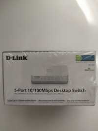 Комутатор D-Link DES-1005C 5-Port 10/100Mbps Desktop SWITCH новий