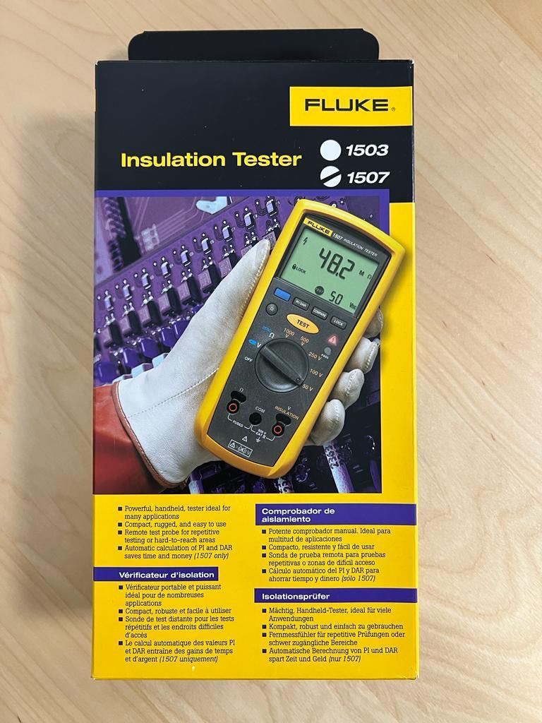 Tester kontroler izolacji Fluke 1507