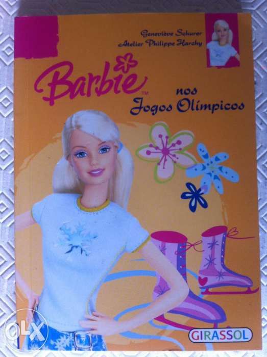Livro Barbie Jogos Olímpicos