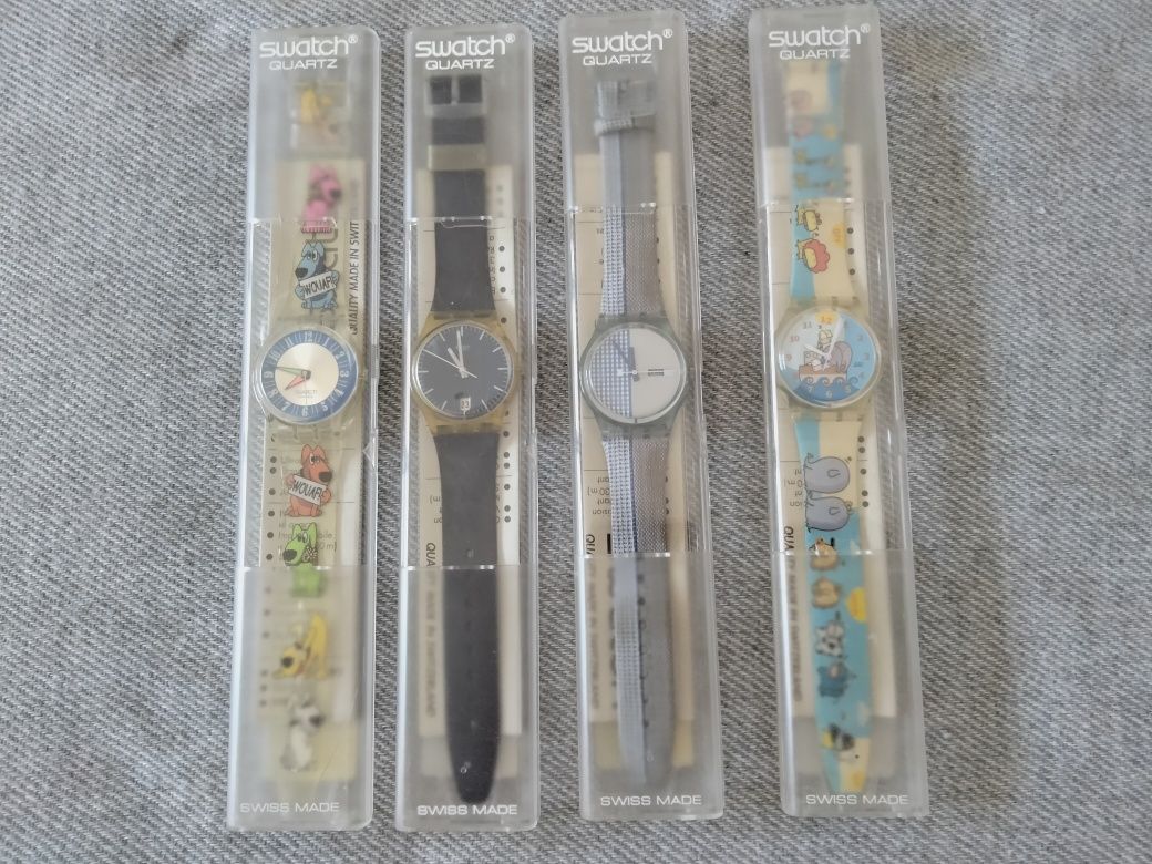 Conjunto de 4 Relógios Swatch