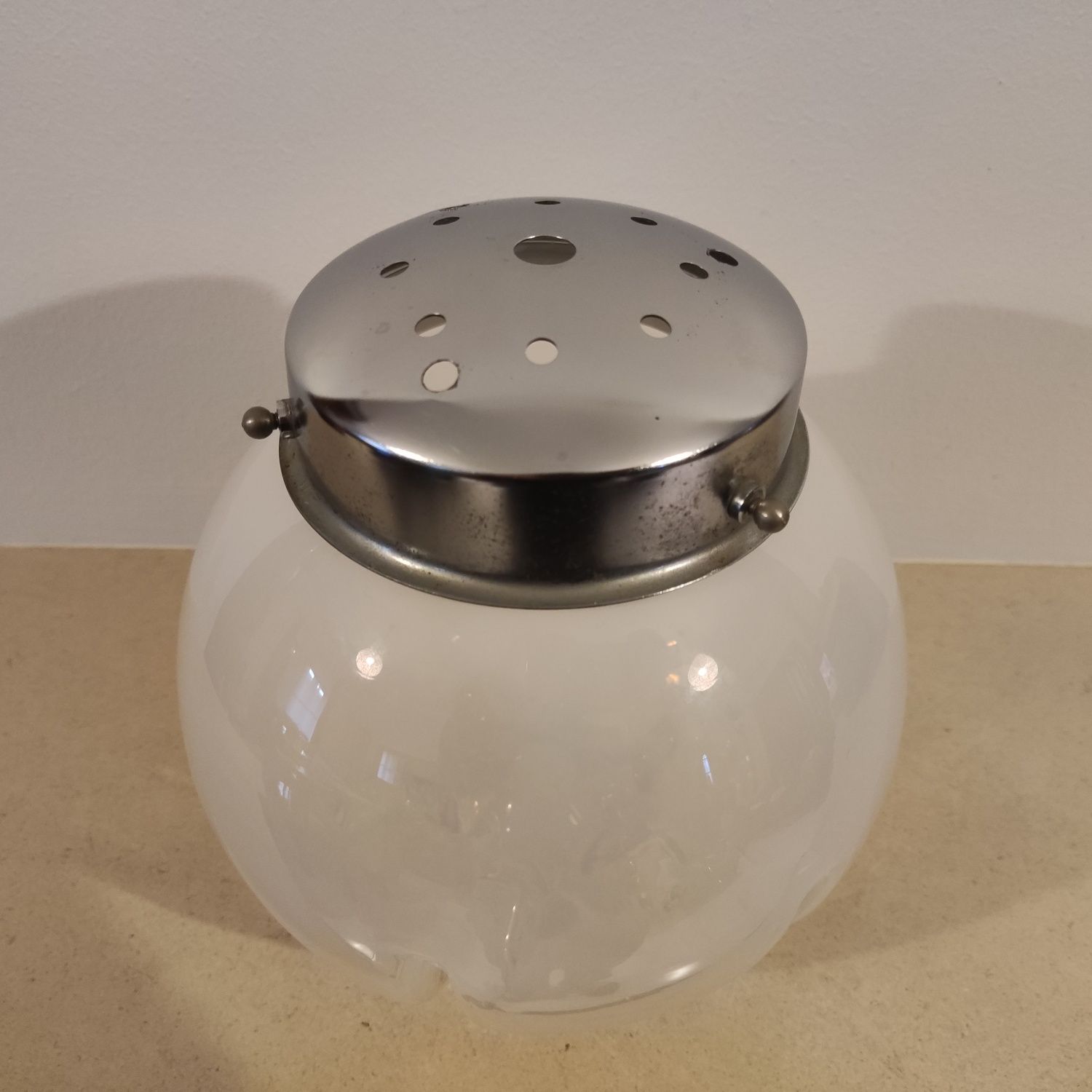 Globo vidro murano Mazzega para aplicar em candeeiro - vintage