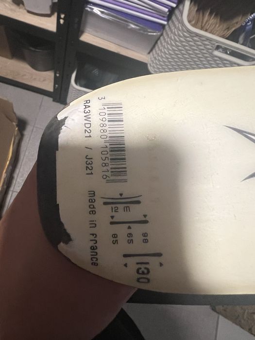 Narty zjazdowe Rossignol B1 Junior 130 cm wraz z wiązaniami + TORBA