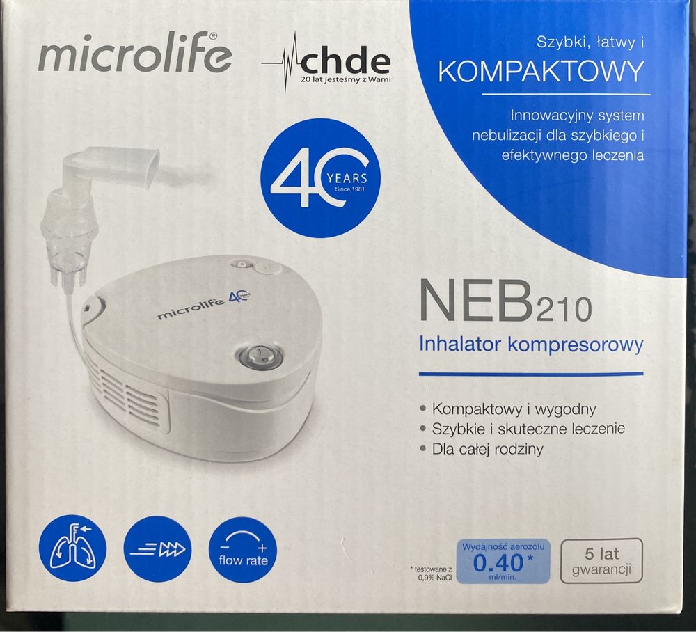 Inhalator kompresorowy microlife NEB 210