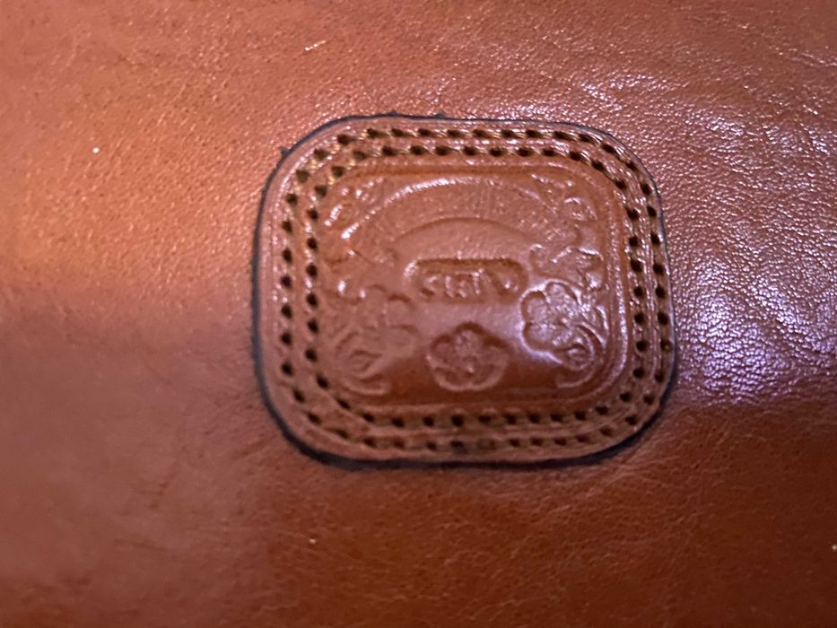 Pasta em couro genuino