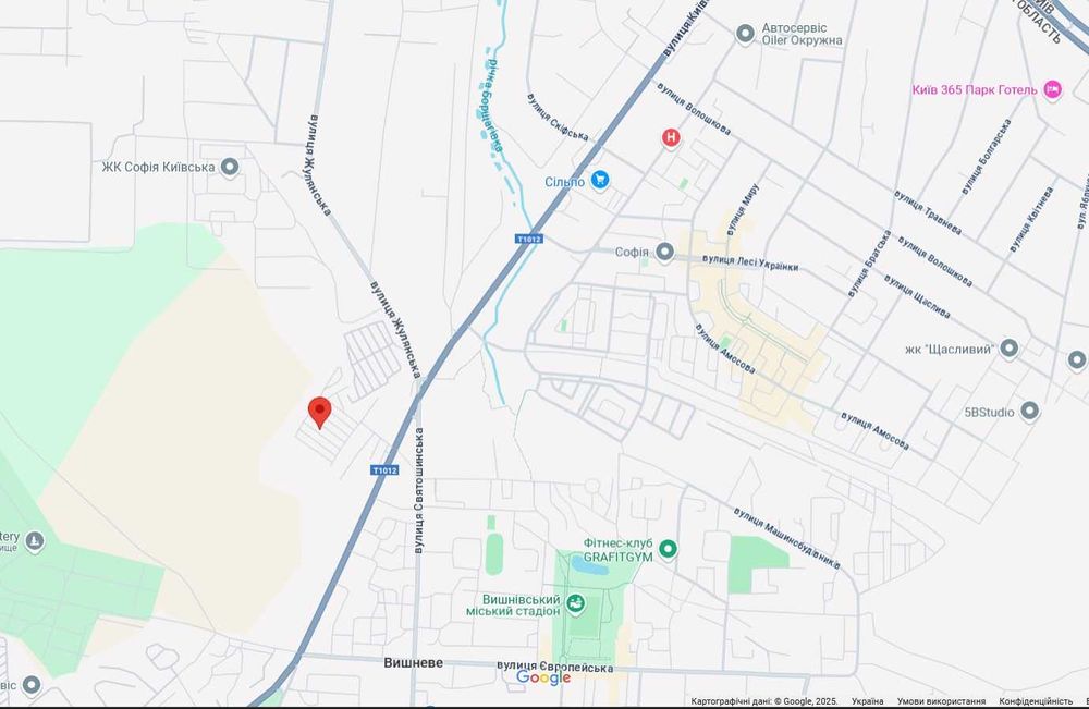 Гараж у Вишневому коп. Озерний