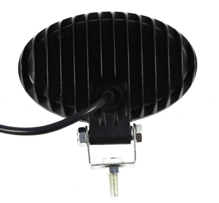 Lampa robocza 8 LED owalna 24W MEGA MOC najtaniej 12-24V